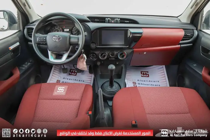 تويوتا هايلوكس GL2 ديزل دبل 2025 اقساط بنوك وشركات 19