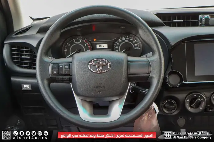 تويوتا هايلوكس GL2 ديزل دبل 2025 اقساط بنوك وشركات 17