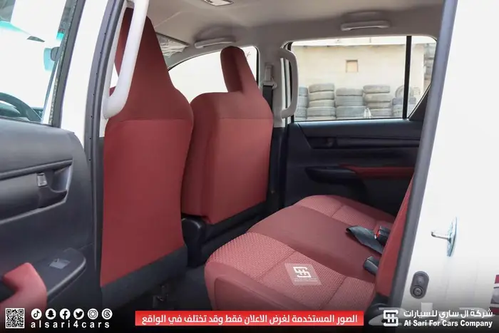 تويوتا هايلوكس GL2 ديزل دبل 2025 اقساط بنوك وشركات 21