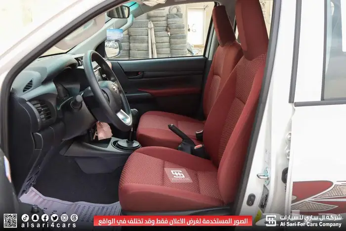 تويوتا هايلوكس GL2 ديزل دبل 2025 اقساط بنوك وشركات 20