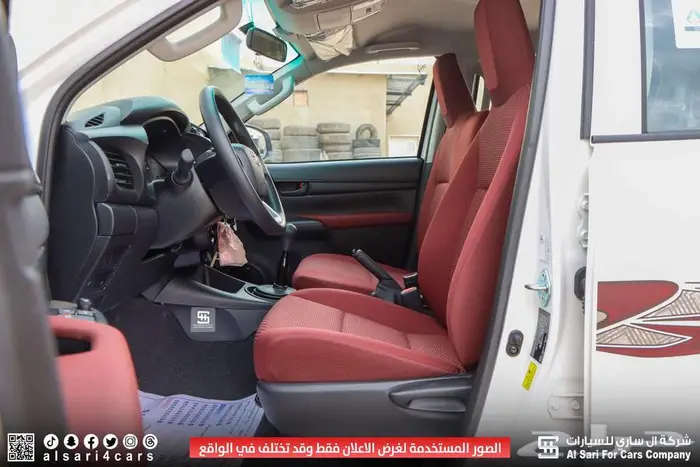 تويوتا هايلوكس GL2 ديزل دبل 2025 اقساط بنوك وشركات 26