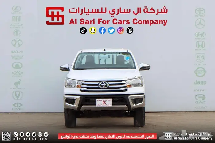 تويوتا هايلوكس GL2 ديزل دبل 2025 اقساط بنوك وشركات 0