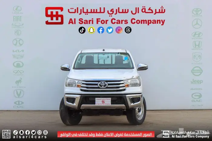تويوتا هايلوكس GL2 ديزل دبل 2025 اقساط بنوك وشركات 1