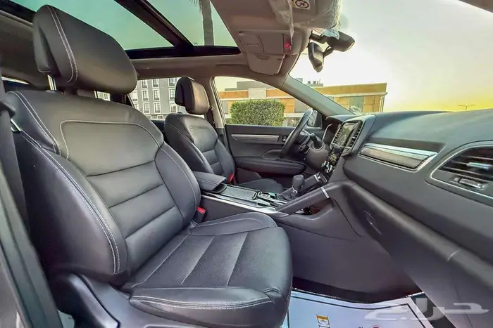 رينو كوليوس 2024 رمادي سعودي فل كامل 5