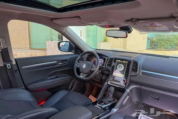 رينو كوليوس 2024 رمادي سعودي فل كامل 6