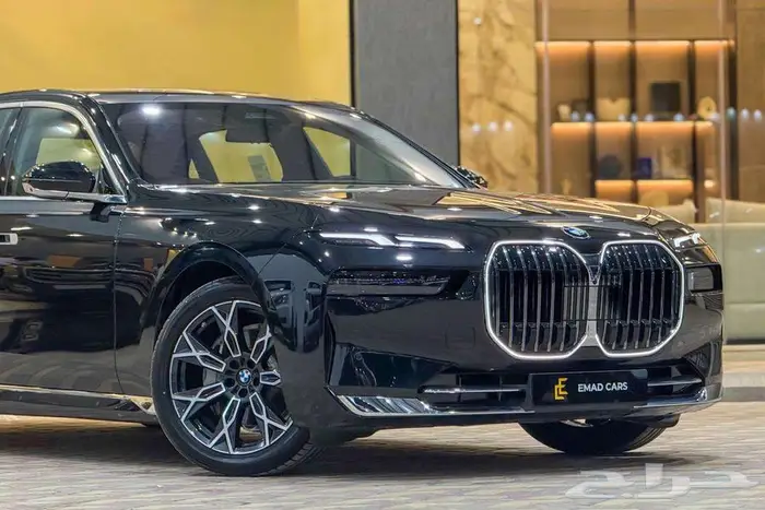 BMW 735i LAXURY 2026 اسود خليجي 1