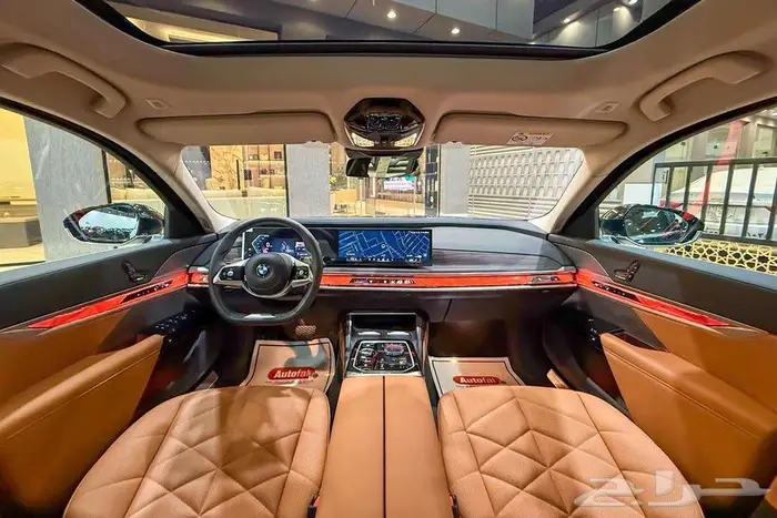 BMW 735i LAXURY 2026 اسود خليجي 6