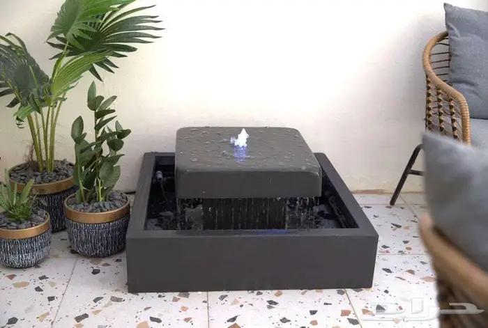 نوافير وشلالات متنقلة جاهزة فايبر جملة حائل 11