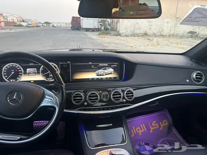 للبيع مرسيدس مخزن غاية المستخدم موديل 2014 S550 3