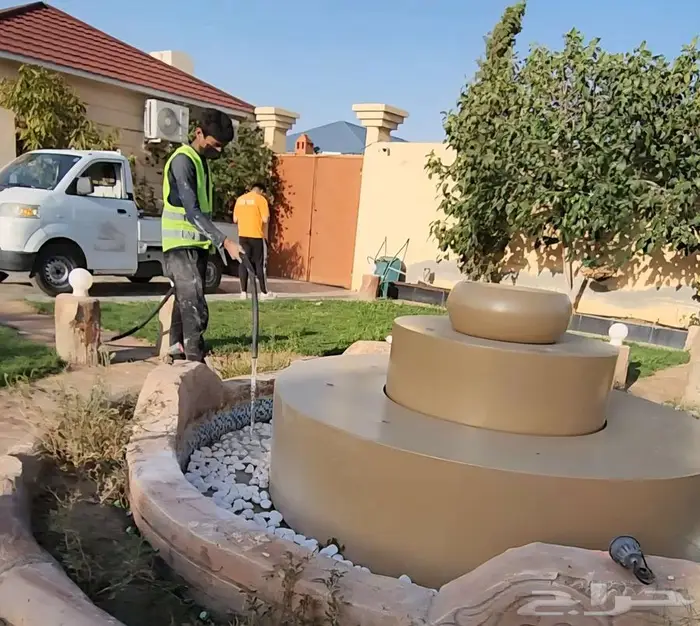 شلالات جاهزة تفصيل بسعر المصنع ونوافير الطائف 45