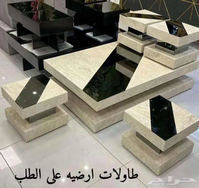 طاولات خدمه طاولات قهوه مداخل 7