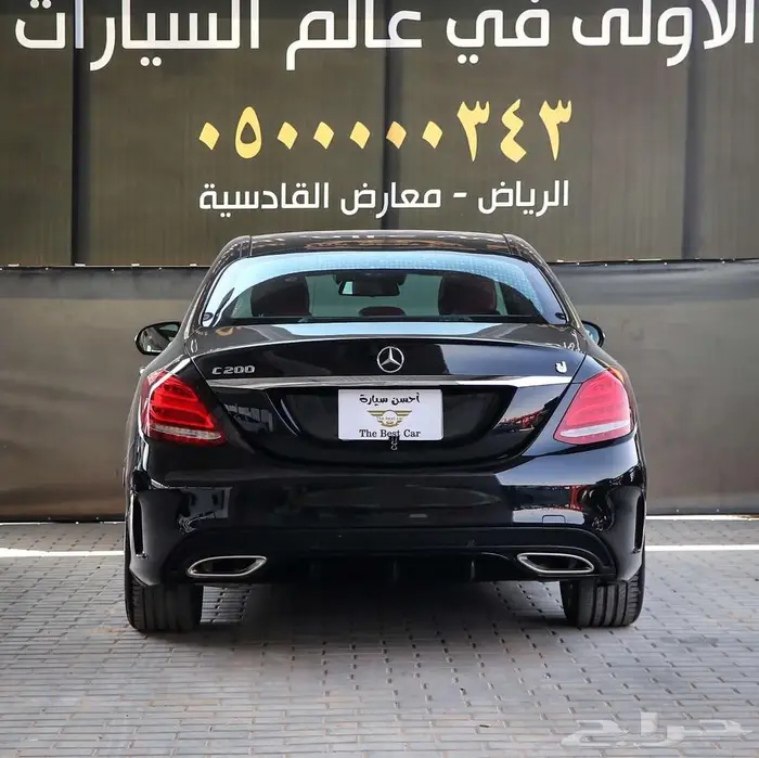 مرسيدس C200 AMG جفالي موديل 2017 5