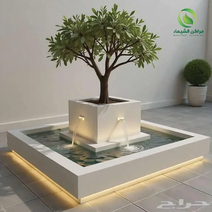 نوافير وشلالات متنقلة جاهزة فايبر جملة حائل 25