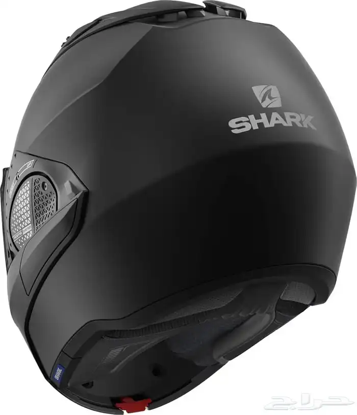 Shark Evo Gt Blank Mat Modular  خوذة باللون الأسود 7