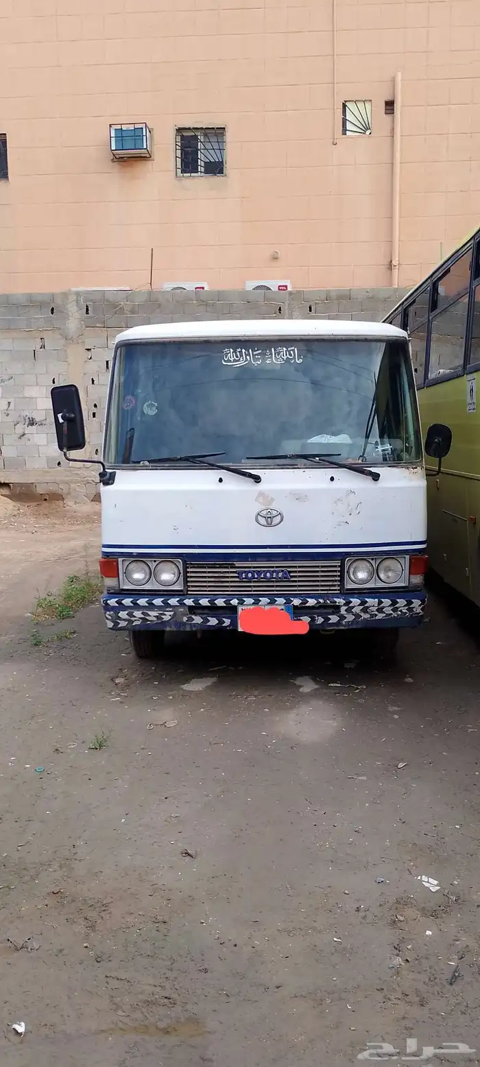 باص تويوتا كوستر موديل 91 0