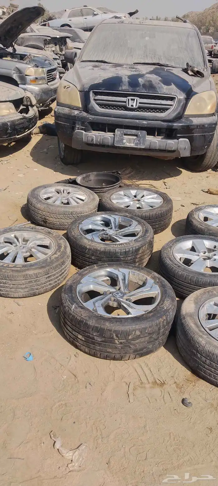 جنط واحد هوندا اكورد 2018 أصلي وكاله وسليمه مقاس17 4