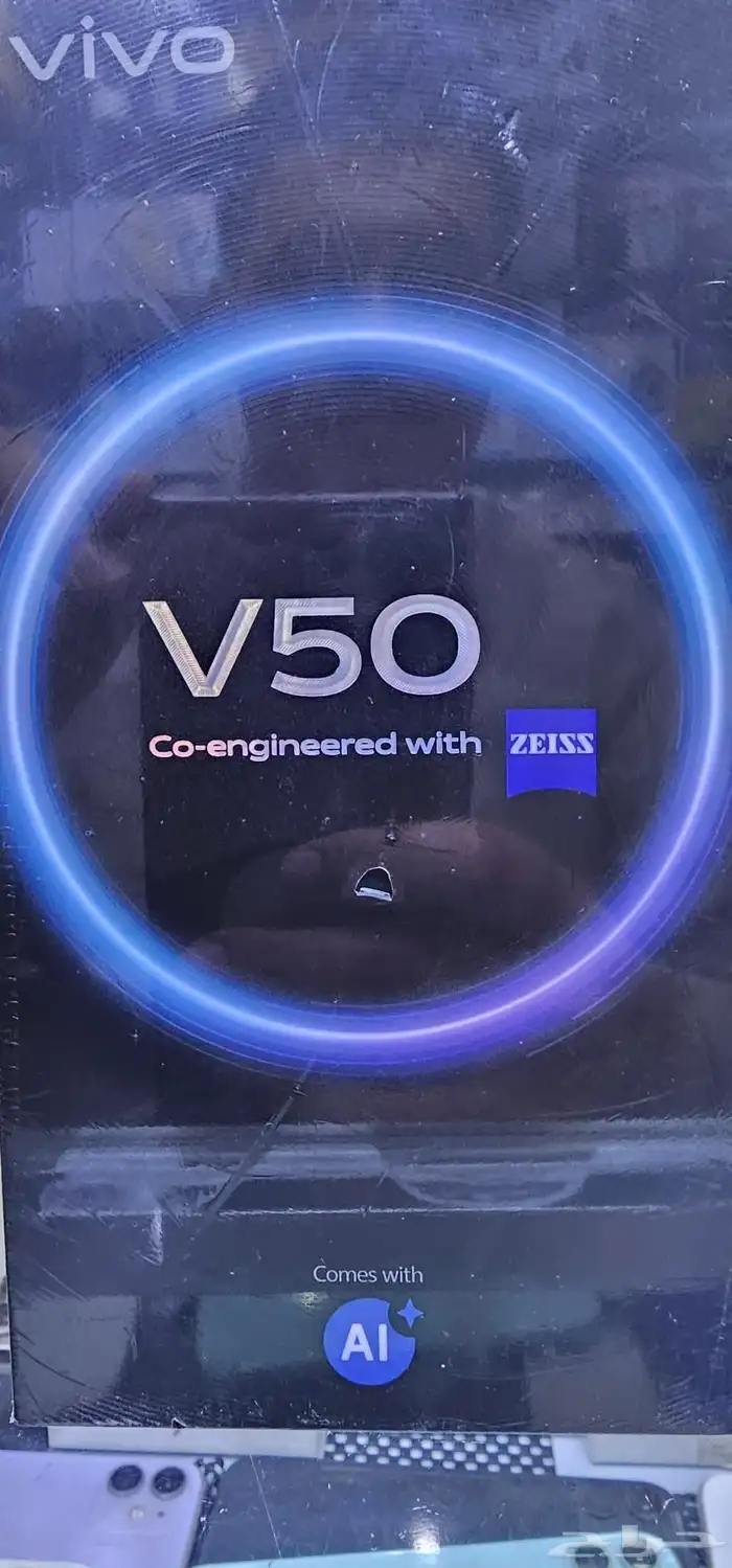 vivo v50 5g المعالح snapdragon7 الرام 12 الذكره 512 جديد 0