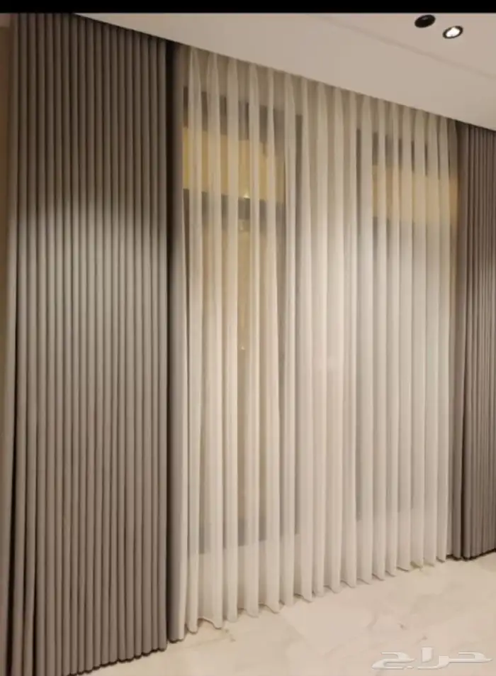 تفصبل ستائر امريك ويفي بأحدث الاقمشه 1