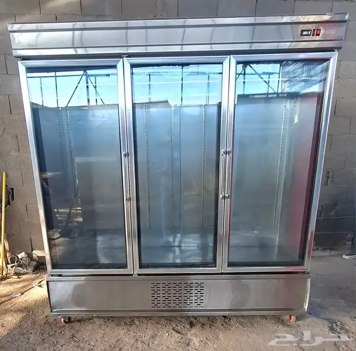 ثلاجة عرض لحوم ثلاث أبواب 0