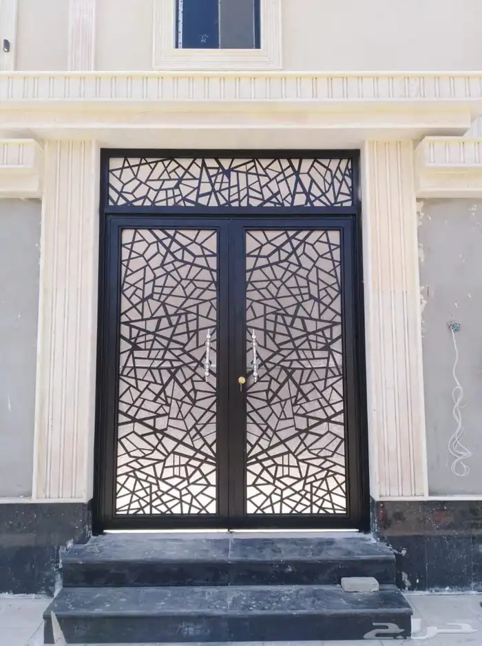 Window screen door with suspended fence all for the hair053 4