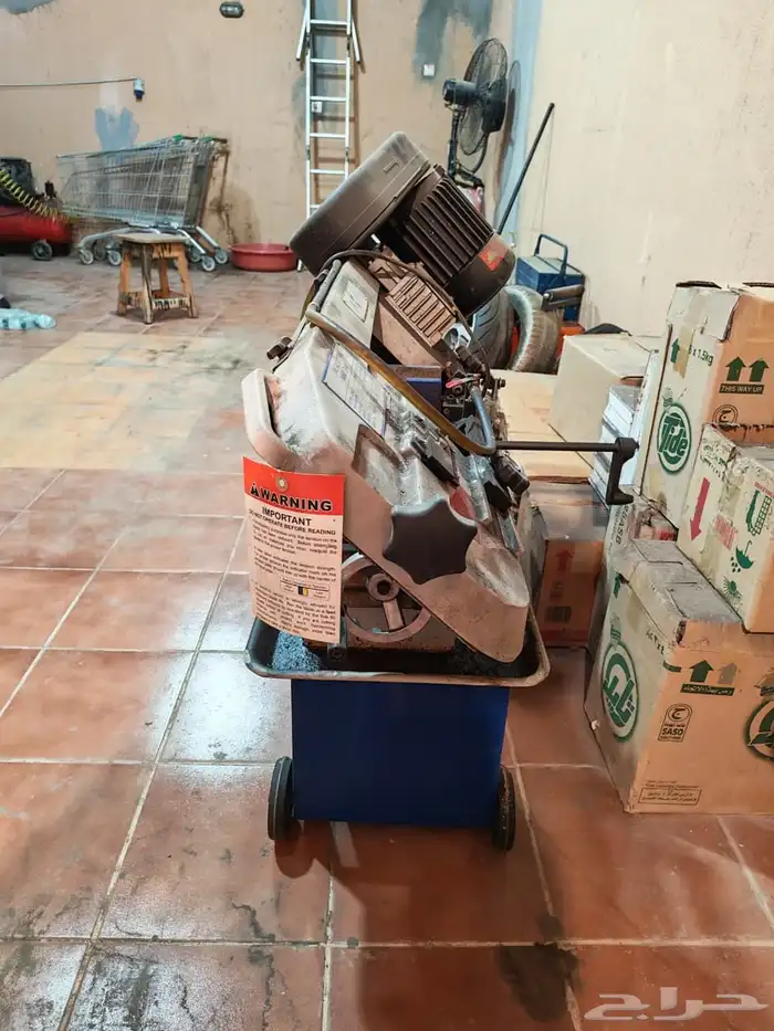 منشار شريطي حديد ACRA Band Saw   صناعي ونظيف 8