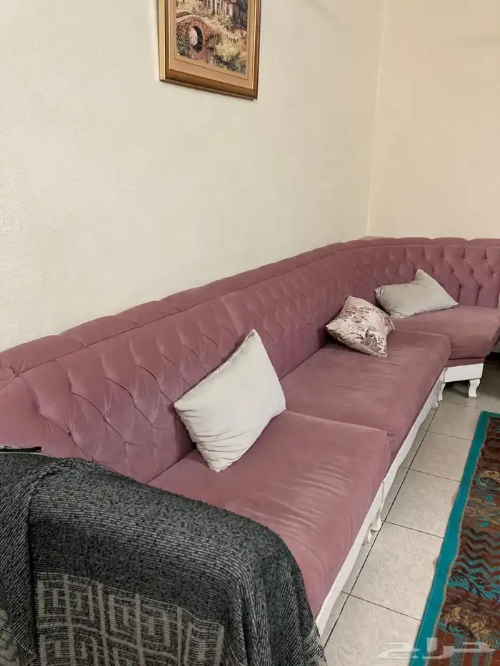 كنب صالة   ستارة   فرشة 1