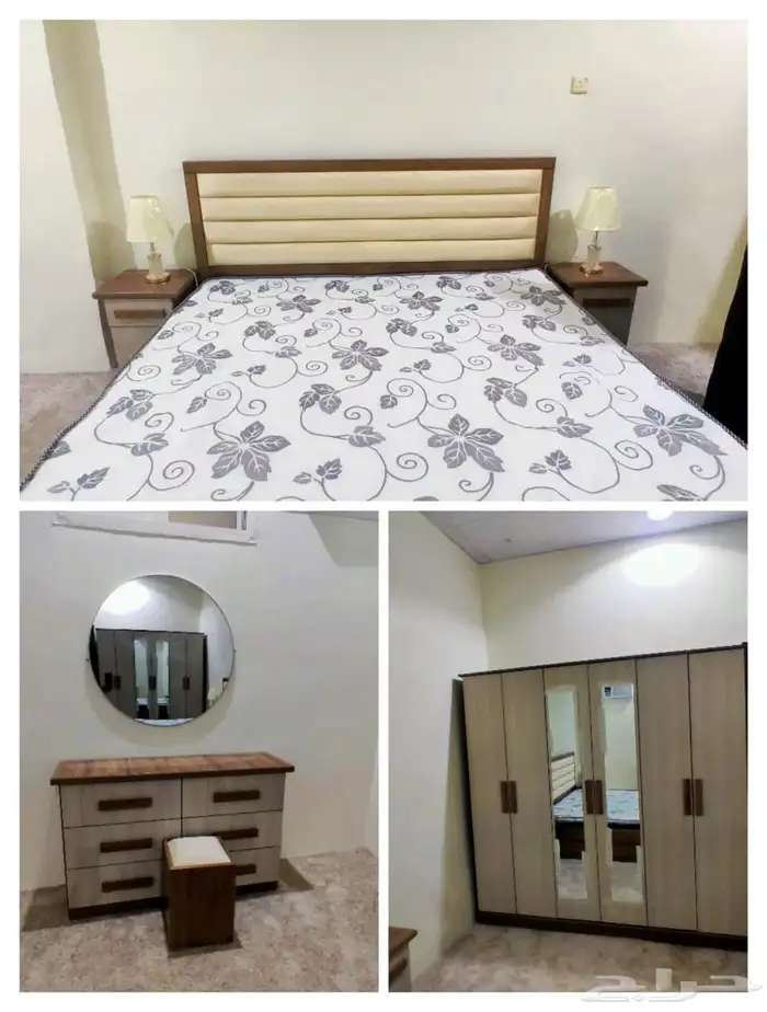 يوجد لدينا غرف نوم جاهزه بارخص الاسعار للتواصل 9