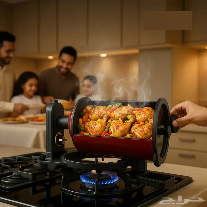 آلة الطهي وقدر الماندي أوتوماتيكي 6 دورات في الدقيقة 1