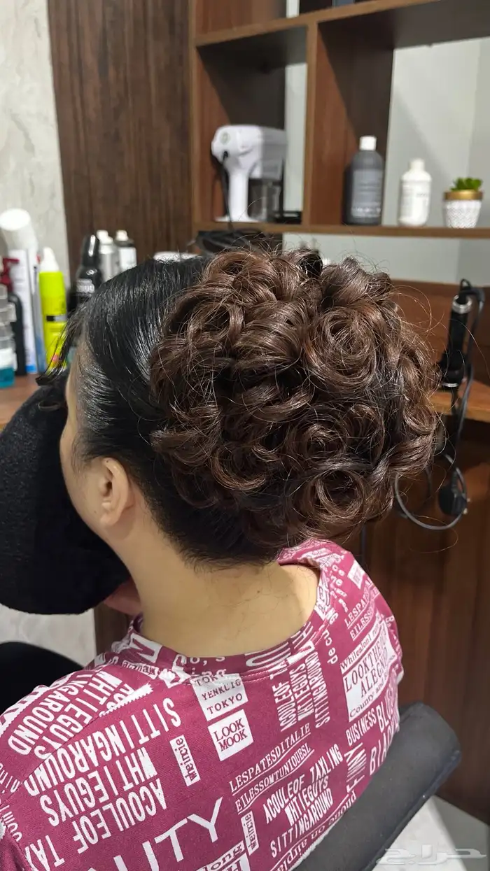 استشوار تسريحة مكياج 6