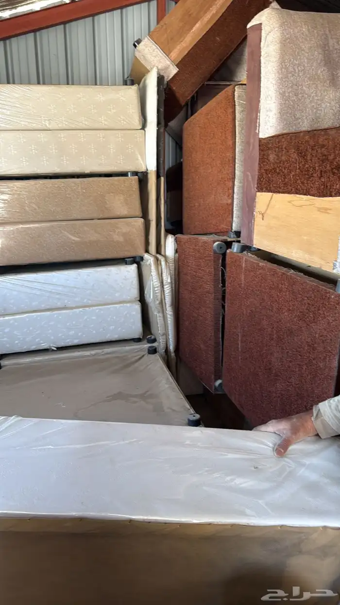 سرير بوكسات وخشب مستعمل 4