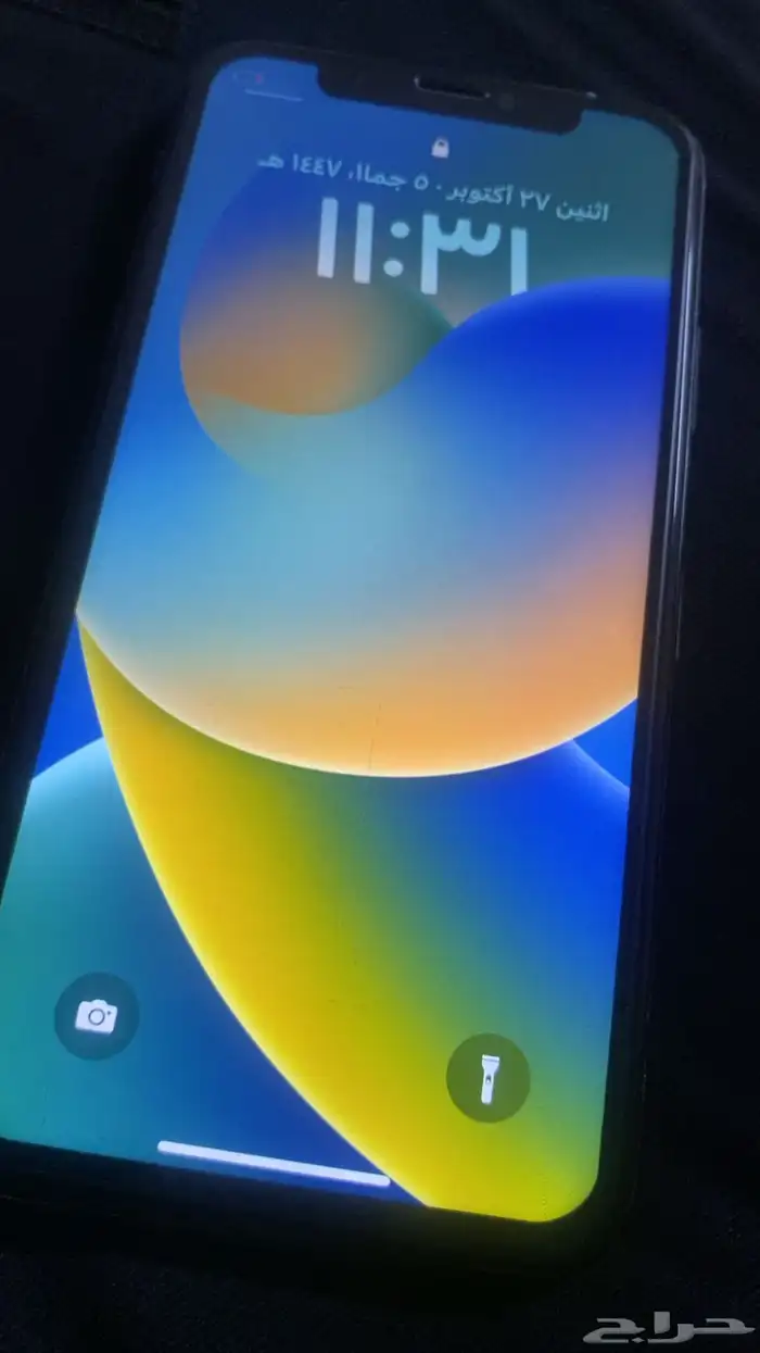 جوال ايفون x بذاكرة 64g جيجا . مسيوم 150 على السوم . 3