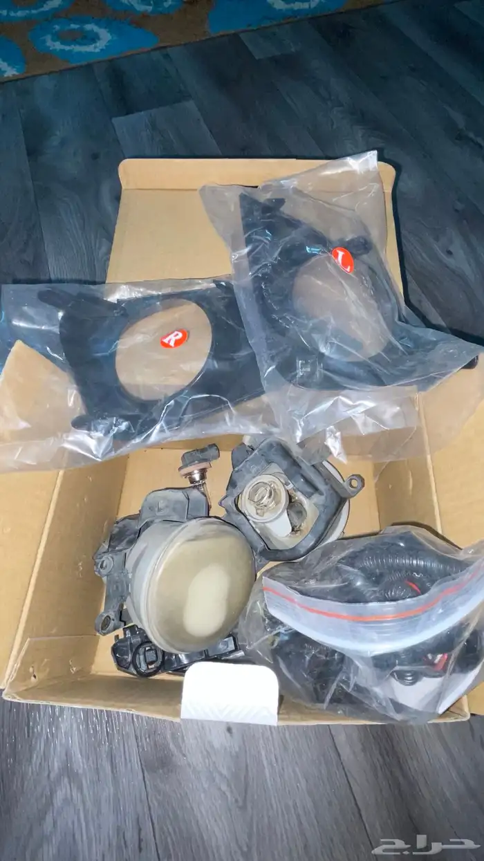 مسجل يارس وكاله شرط وشاشه يارس وكشافات ضبابه 8