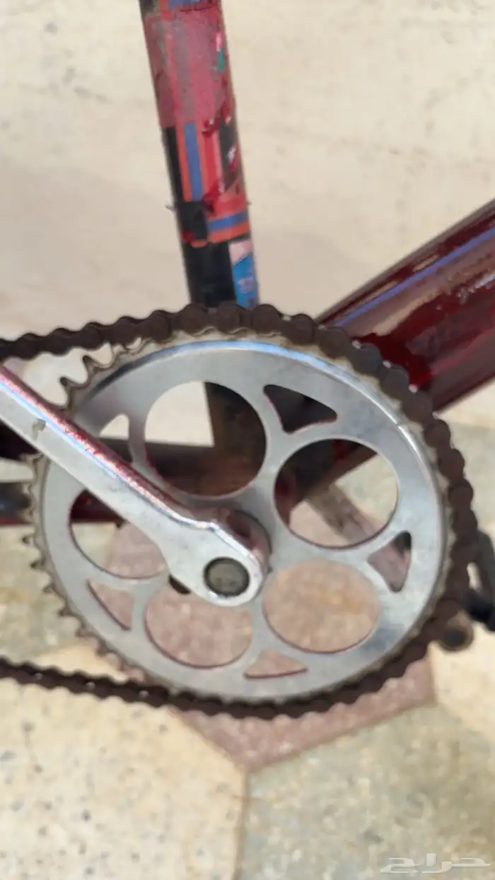 سيكل رامبو اندوسي خابور اللستك الامامي مفقوع 4