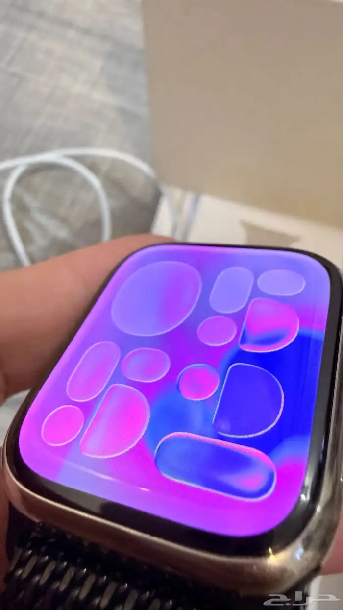 ساعة ابل ستانلس ستيل 7 3