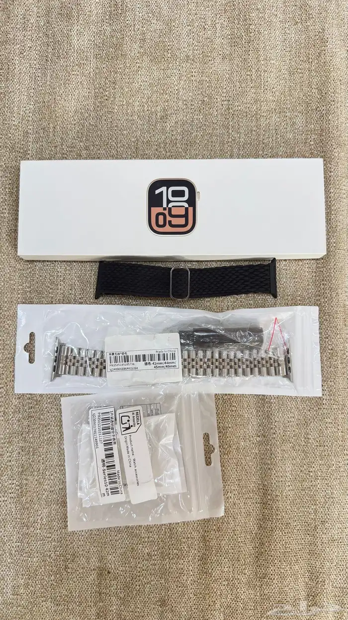 ساعة ابل series 10 مقاس 42 4