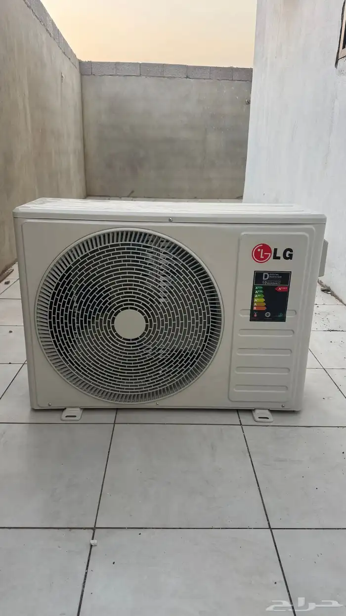 مكيفات LG 18 الف وحدة جديدة تم تخفيض الحد 0