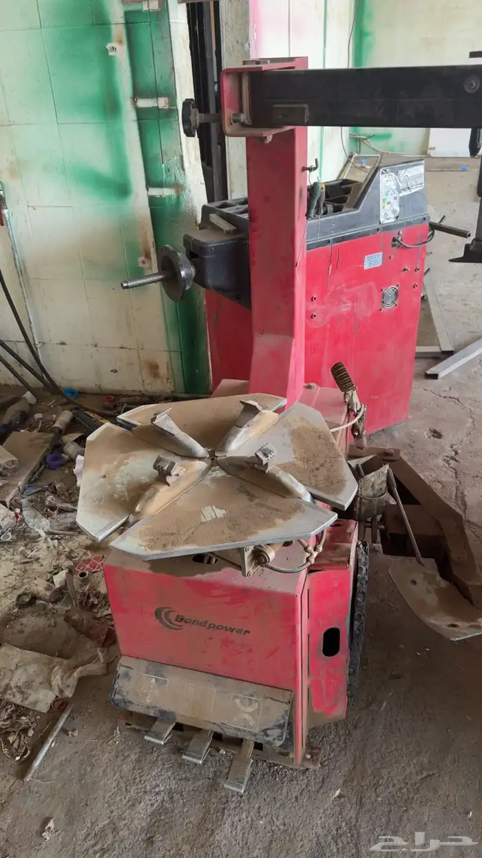 مكينة بنشر ومغسله سيارات وماطور هواء 5