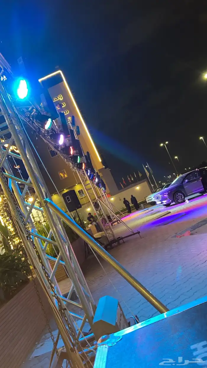 افتتاحات محلات تراس بيمات ستي كلر كشافات ليزر مسرح 20