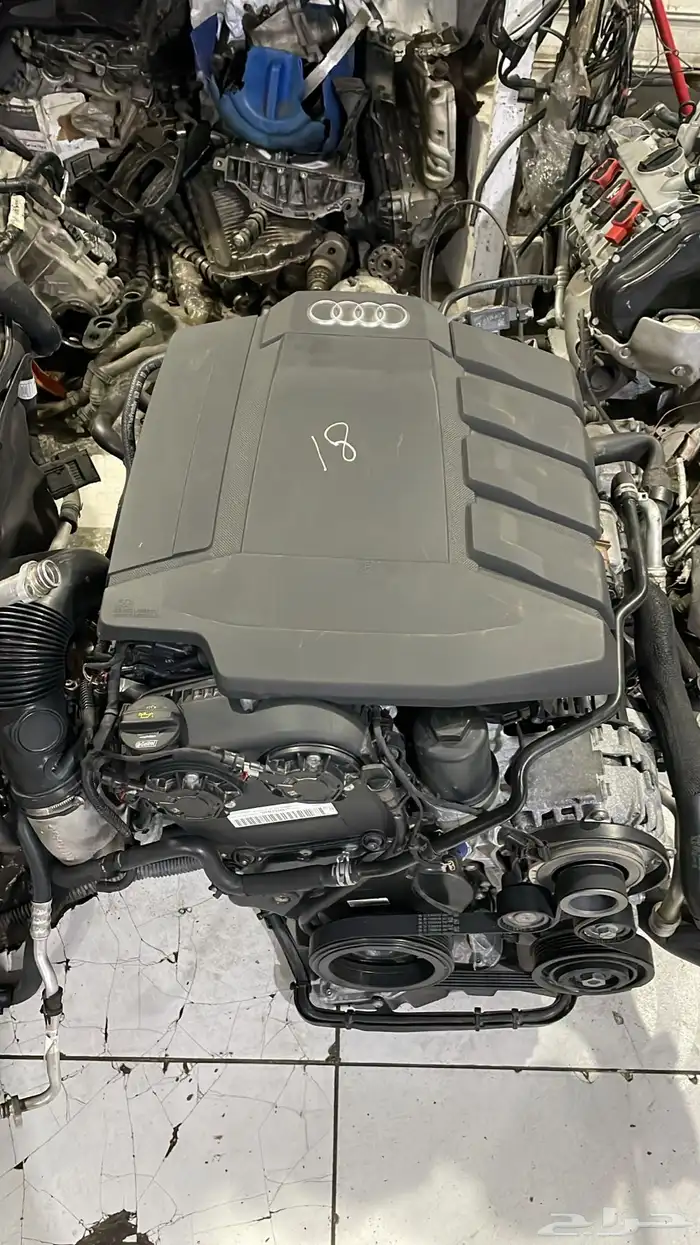 قطع غيار مستورد اودي وبورش بجميع فئاتها مع الضمان 64