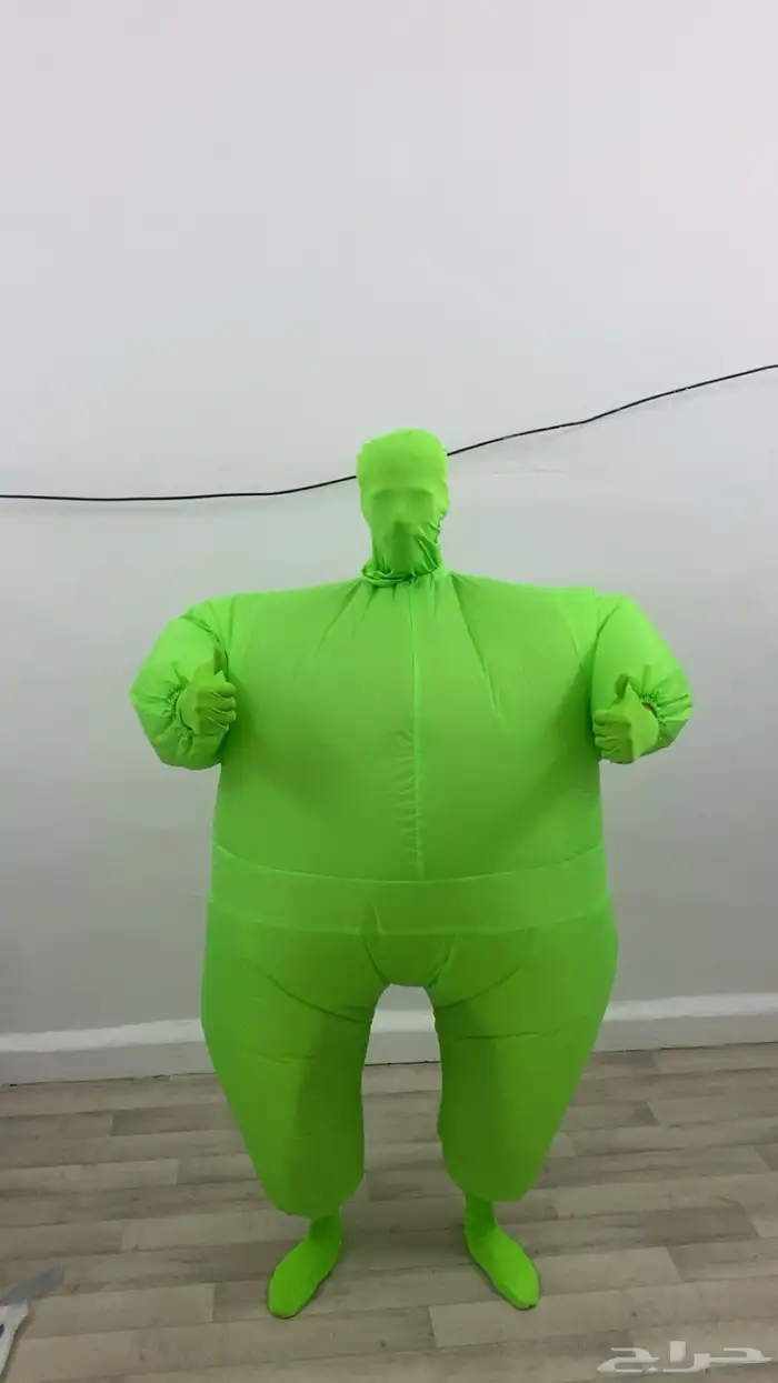 للبيع لبس الرجال البلوني الاخضر 0