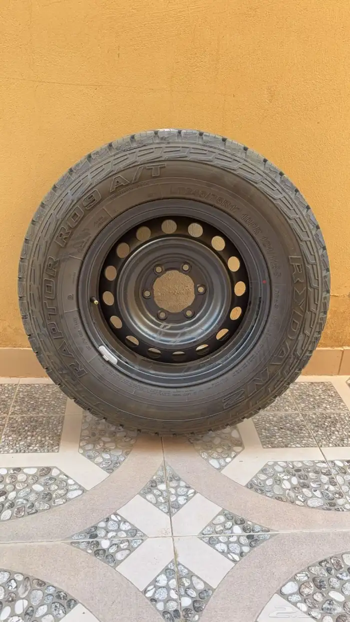 كفرات مع جنوط هلل 6 مسامير (افجي برادو هايلوكس مدبل فورشنر) 0