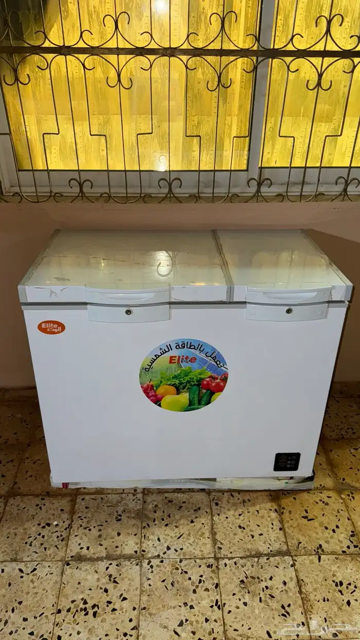 ثلاجه ومجمده طاقة شمسيه 0
