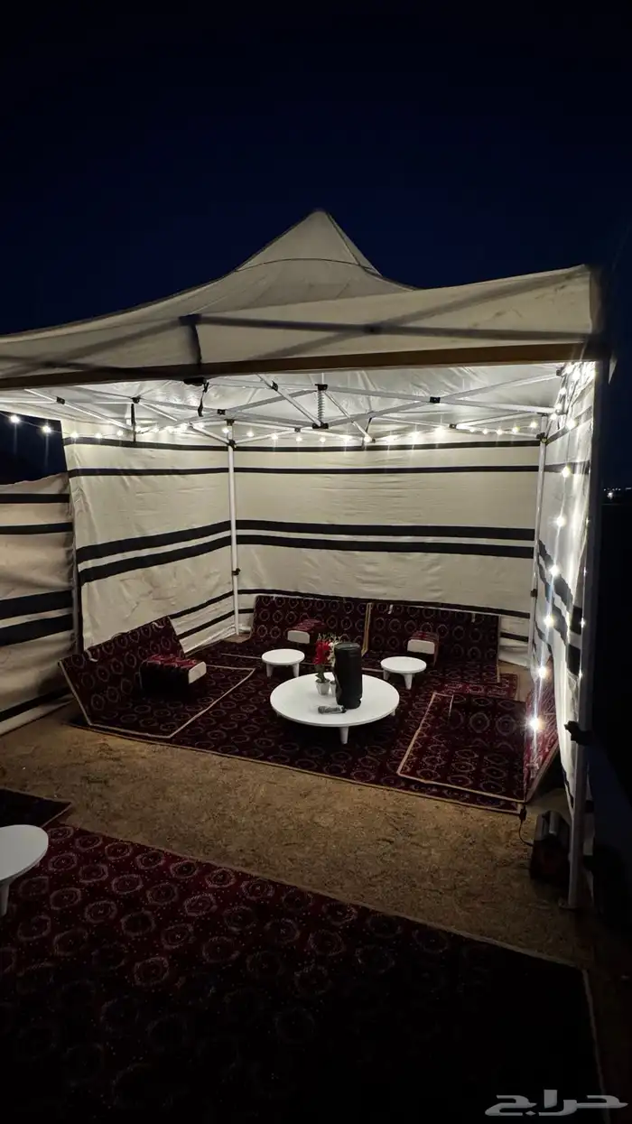 جلسات مع خيمة للإجار اي موقع تختاره 5