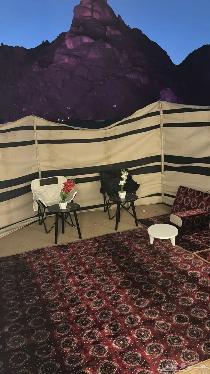 جلسات مع خيمة للإجار اي موقع تختاره 1