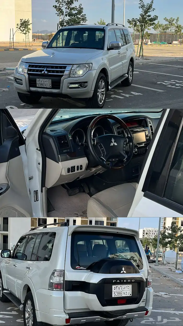 متسبوشي باجيرو 2016 مكينه 3.8 10