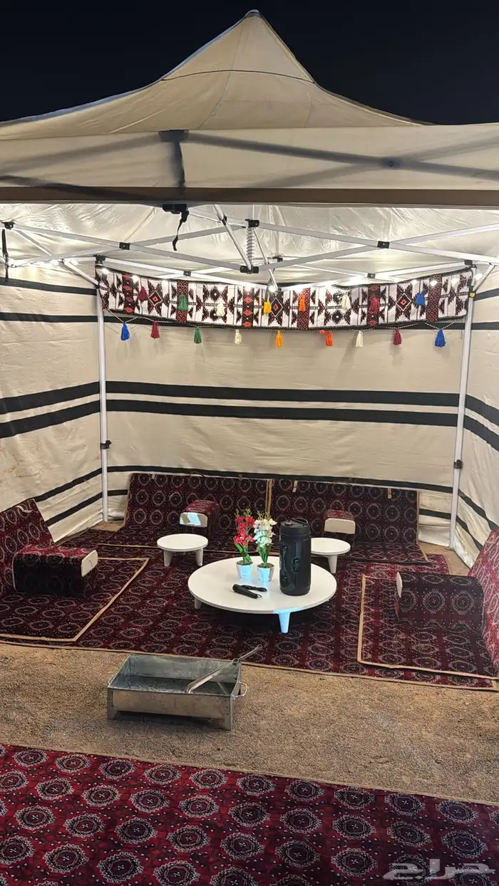 جلسات مع خيمة للإجار اي موقع تختاره 0