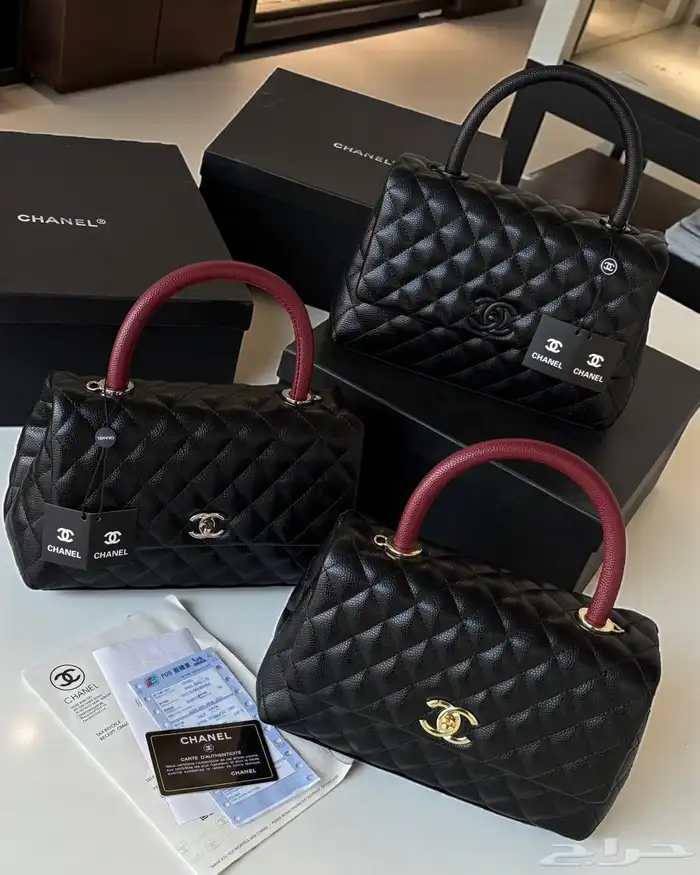 شنط شانيل الكلاسيكية هاي كواليتي ب180 ريال فقط عرض لفتره مح 18