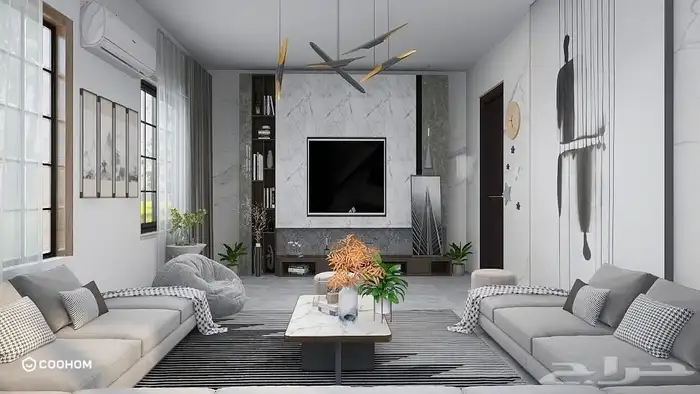 مهندسه تصميم داخلي وخارجي وواجهات 3