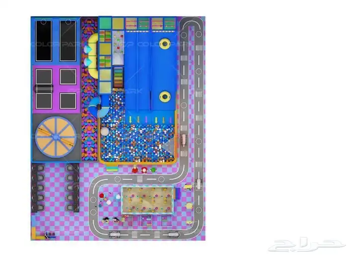 العاب ملاهي توريد تركيب حدايق الأطفال 4