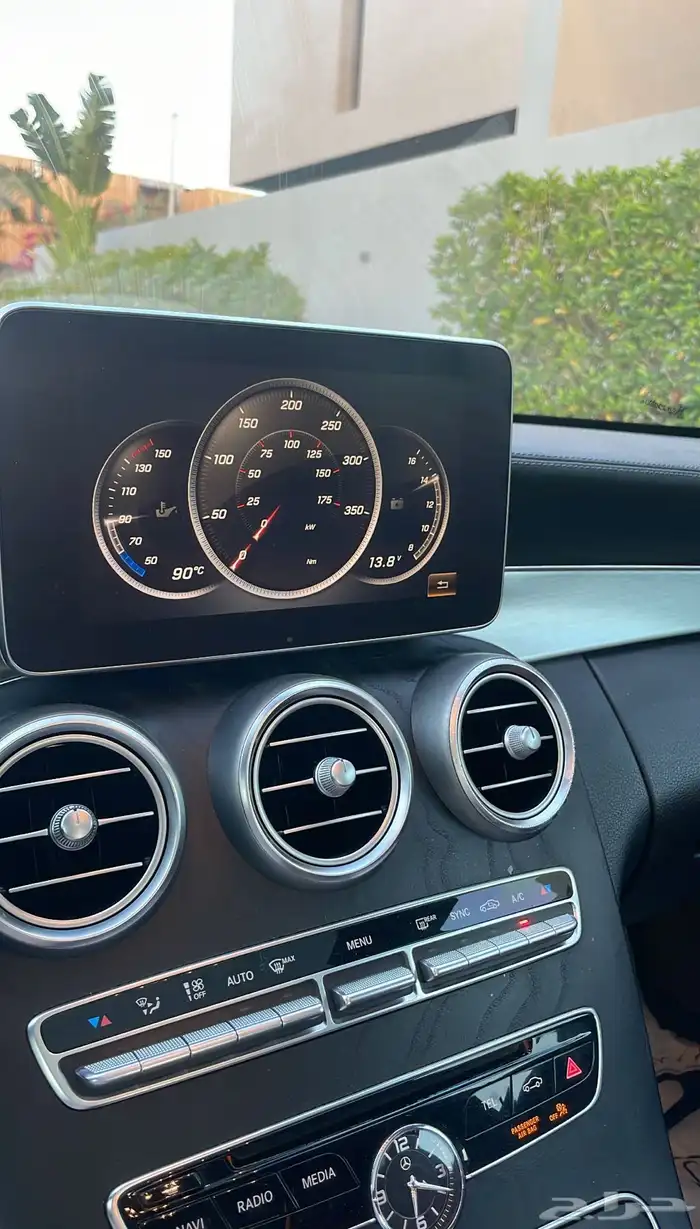 مرسيدس C300 (( مخزن نظيييف )) 28